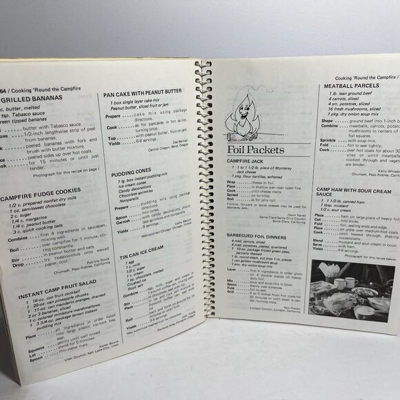 CampFire Celebrates Food And Friendship Cookbook 1985 - Picture 5 of 7